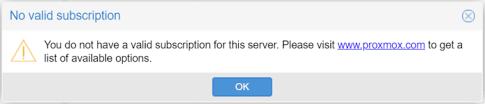 Image showing the message regarding lack of subscriptions.
