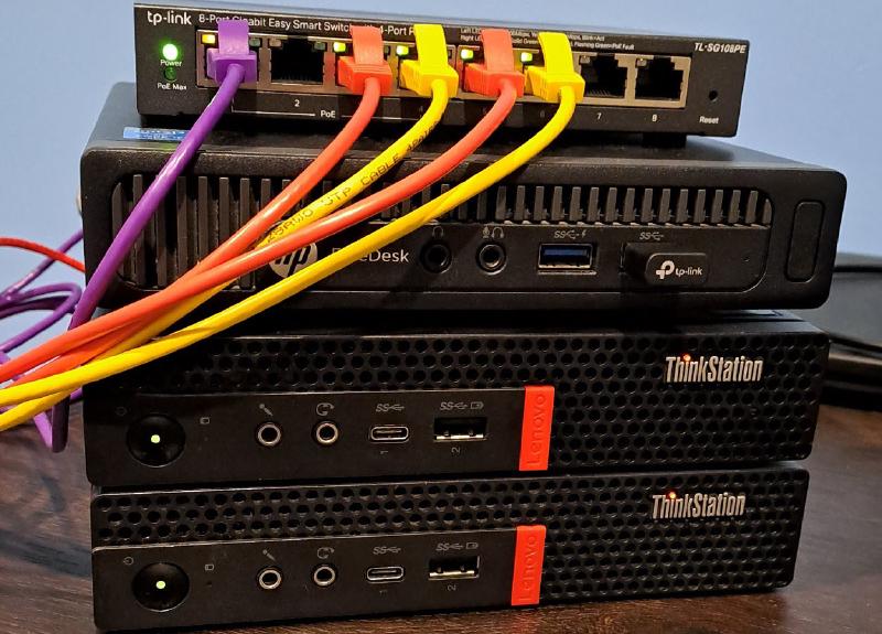 Latest update of home lab server stack.
