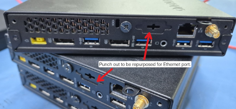 Photo of Lenovo M700 PCs.
